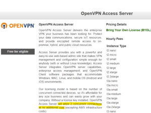 Free VPN - OpenVPN Access Server